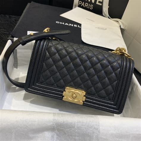 siambrandname chanel boy caviar|Handbags .